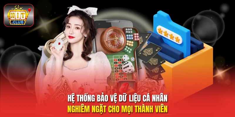 Hệ thống bảo vệ dữ liệu cá nhân nghiêm ngặt cho mọi thành viên